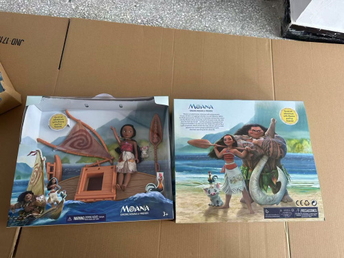 Кукла Моана и лодка (Moana) со звуком фото 12