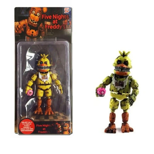 Фигурка Кошмарная Чика ФНАФ разборный, с подсветкой  (Chica FNAF) фото 2
