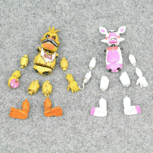 Фигурка Кошмарная Чика ФНАФ разборный, с подсветкой  (Chica FNAF) фото 7