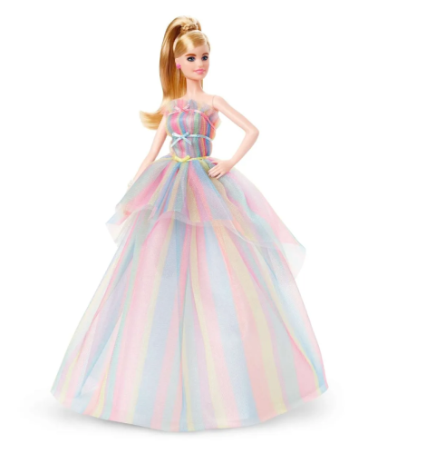 Кукла Barbie Пожелания ко Дню рождения коллекционная GHT42 Барби фото 4