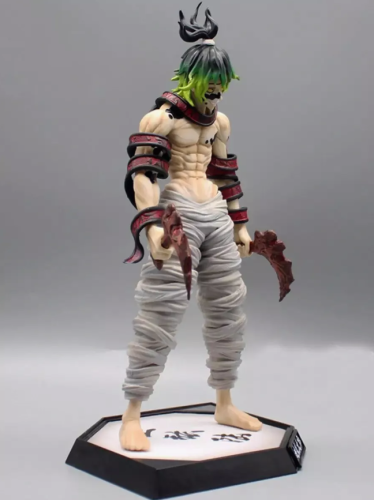 Аниме фигурка Демон Гютаро Клинок рассекающий демонов (Demon Slayer) 27 см фото 4