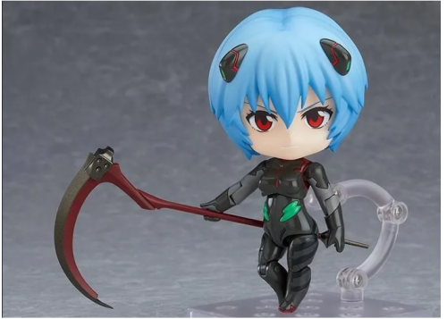 1419 Аниме фигурка Рей Аянами Evangelion - Rei Ayanami 10 см фото 3