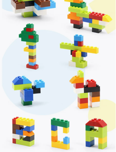 Конструктор Набор кубиков: основные элементы (1000 деталей) фото 7