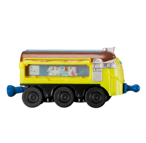 890304 Паровозик Chuggington Чаггингтон Фростини с механической функцией и пазлом фото 3