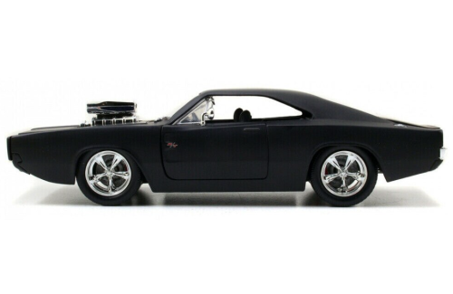 Машина Jada Fast and Furious 1:24 Dom's Dodge Charger R/T Black (Чёрный) фото 6
