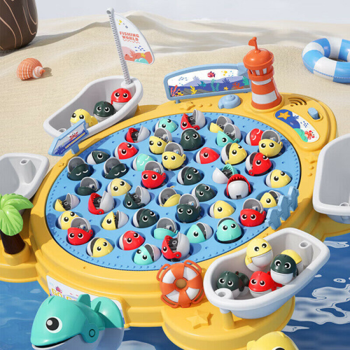 Большая рыбалка детская интерактивная игрушка 45 рыб со звуком фото 6