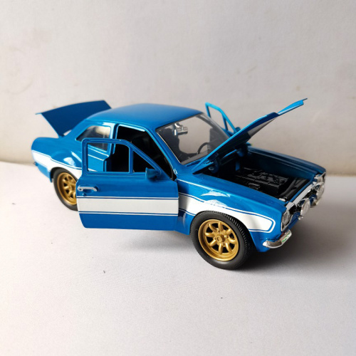 Машина Jada 1:24 Brian’s Ford Escort (синий) фото 6