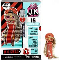 (красный) Кукла L.O.L. Surprise! J.K. Mini Fashion Doll M.C. Swag Серия 1 Мини Модницы 570769