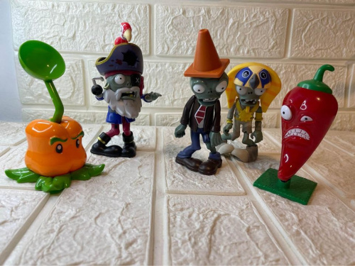 686-51 Игровой набор Зомби против Растений Plants vs Zombie (21 фигурка) фото 9