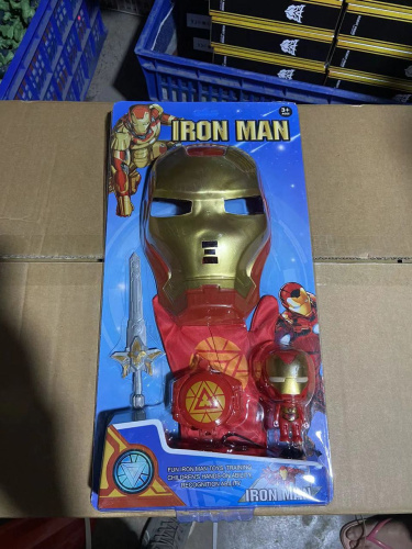8810 Игровой набор Железный Человек с перчаткой и маской (Iron man) фото 6