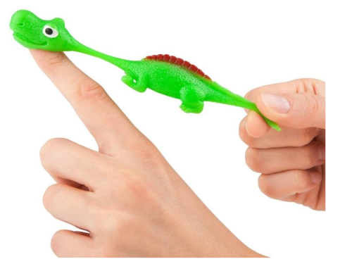 (зеленый) Катапульта Динозавр игрушка-антистресс Dino World фото 5