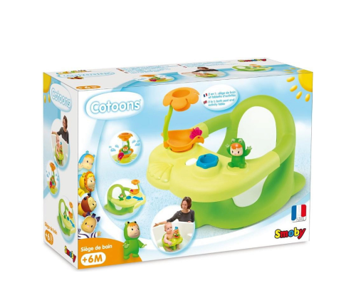 зеленый 110616 Smoby Сиденье для ванной Cotoons фото 3