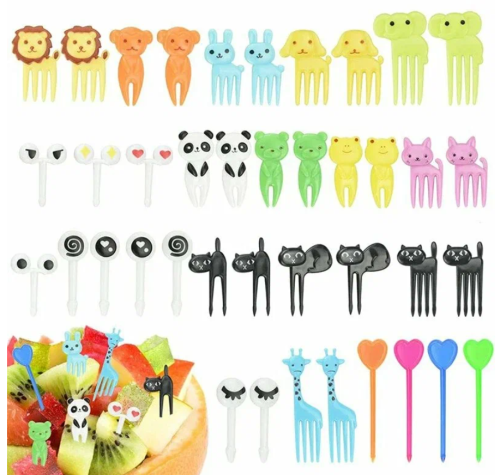 (в наборе 36 шт) Шпажки (вилки) для канапе фото 2