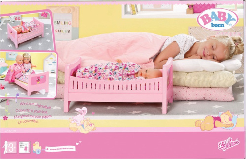 Кроватка для куклы Zapf Baby Born Сладкие сны (824399) фото 2