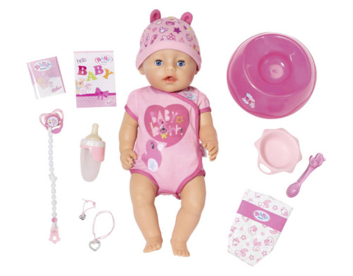 Кукла Baby Born  Soft Touch 825-938 Очаровательная малышка Zapf Creation (824-368)