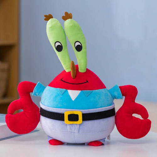 Мягкая игрушка Мистер Крабс Mr. Krabs (из мф Губка Боб) 25 см фото 2