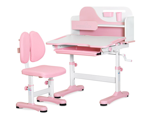 Комплект мебели (столик + стульчик) Ergokids Fresco pink (арт. BD-31 PN) розовый фото 2