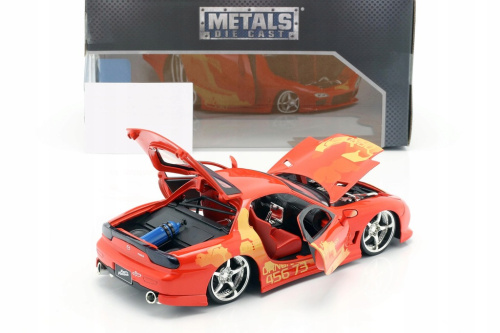 Машина Jada Fast and Furious 1:24 Mazda RX-7 фото 8