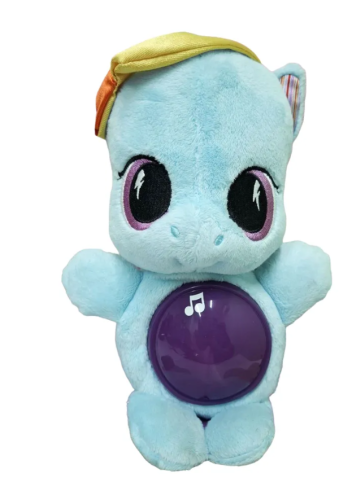 Развивающая мягкая игрушка ночник со звуком Милая Пони Радуга Дэш Playskool Hasbro B1652 фото 2