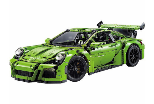 (зелёный)  Super Car Конструктор Technican 3368C (42056) Porsche 911 GT3 RS  фото 2