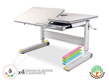 Детский стол Mealux RichWood Multicolor BD-840 TG/MC