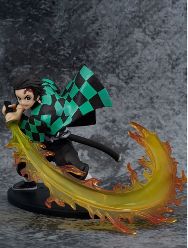 Аниме фигурка Убийца Демонов Тандзиро Камадо Клинок рассекающий демонов / Kimetsu no Yaiba фото 5