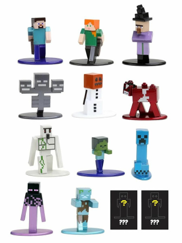 Фигурка сюрприз Майнкрафт Minecraft в  пакете, 4см фото 8