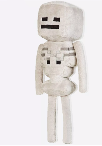 Мягкая игрушка Майнкрафт Скелет 23 см (Minecraft)