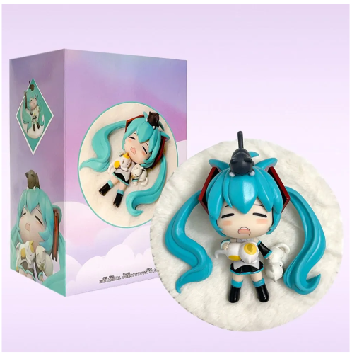 Фигурка аниме Мику Хацунэ спящая Miku Hatsune (11см) фото 2