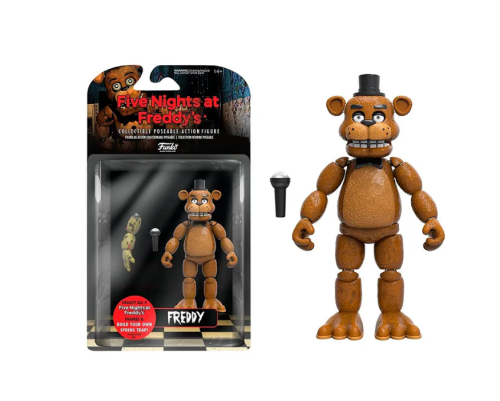 8460 Коллекционная подвижная фигурка Фредди ФНАФ (Freddy FNAF)
