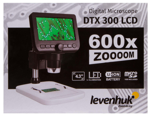 Микроскоп цифровой Levenhuk DTX 300 LCD фото 16