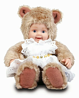 Кукла пупс Anne Geddes мишка в платье, 30 см, 525585