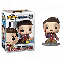 (580 Iron Man) Фигурка Funko POP! Марвел Железный человек