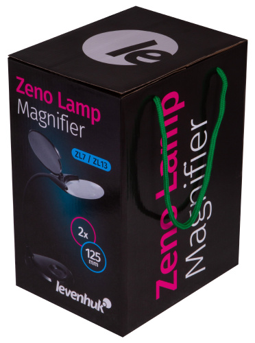 Лупа-лампа Levenhuk Zeno Lamp ZL13, черная фото 12