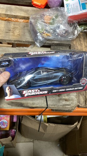 Машина Jada Fast and Furious 1:24 DragonModel Shaw's Mclaren 720S (серый) фото 6