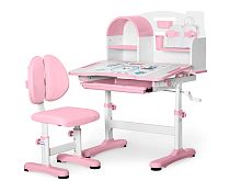 Комплект мебели (столик + стульчик) Ergokids Fresco XL pink (арт. BD-33 PN) розовый