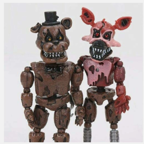Фигурка Кошмарный Фокси ФНАФ разборный, с подсветкой  (Foxy FNAF) фото 11