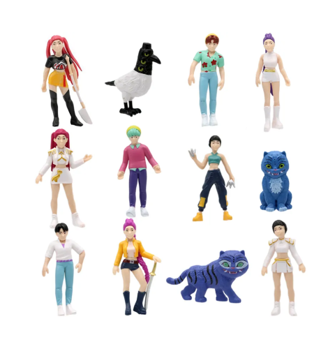 Набор фигурок из 18 шт kpop demon hunter (Охотники на демонов) фото 3