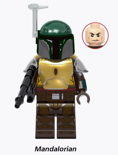 G0122 Минифигурки Звездные Войны Мандалорцы 8шт (4.5см) фото 6