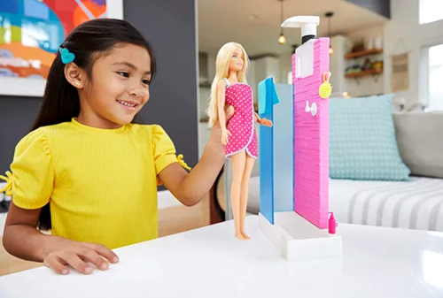 DVX51-2 Набор мебели с куклой Barbie Ванная комната фото 4