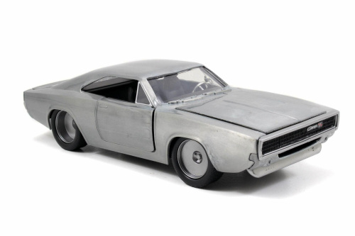 Машина Jada 1:24  Dom's 1968 Dodge Charger R/T (металик) фото 5