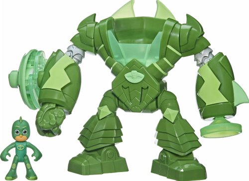 (зеленый) Игровой набор Hasbro PJ Masks Герои в масках Защитный костюм Гекко F21515 (2102)  фото 2