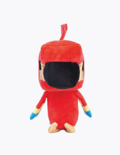 18 см Мягкая игрушка Попугай Happy Explorer Майнкрафт Minecraft фото 2