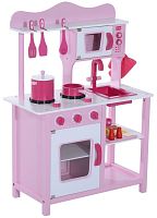 Кухня игровая Lanaland  "Фьюжн" розовая с набором посуды