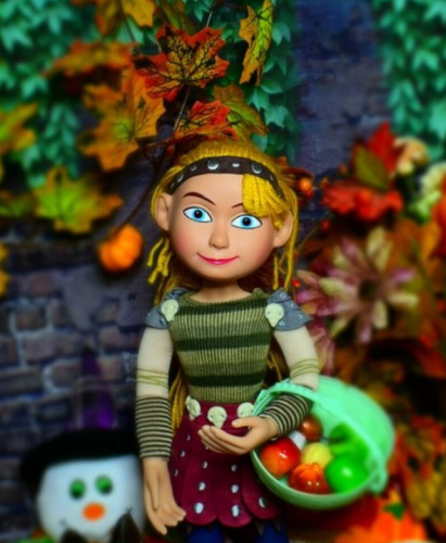 36 см Мягкая игрушка Астрид - Как приручить Дракона (Astrid Hofferson) фото 5