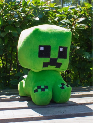 35 см (зеленый) Мягкая игрушка Майнкрафт Крипер Minecraft  фото 5
