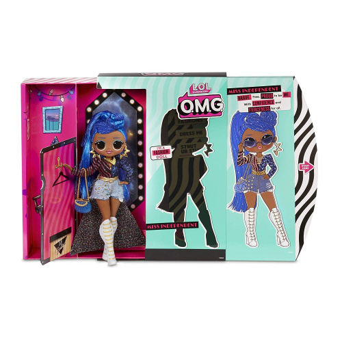 565130 MGA Entertainment L.O.L. Surprise - Кукла OMG Miss Independent 2 волна Fashion Doll с 20 сюрпризами фото 2