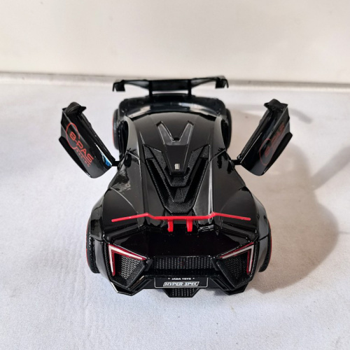 Машина Jada 1:24 Lykan Hypersport (черный с красным) фото 5