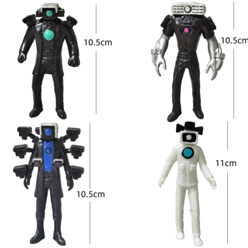 Набор фигурок из 12 шт Скибиди туалет Skibidi Toilet  (7-11см) фото 3