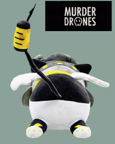 Мягкая игрушка Кошка Ви Дроны убийцы  (murder drones V Cat) фото 4